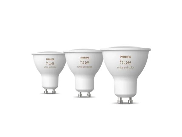 Philips Hue GU-10 Smart Spotlight (3-pack) - Image 2