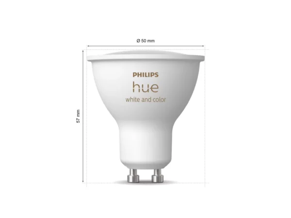 Philips Hue GU-10 Smart Spotlight (3-pack) - Image 3